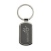 Schlüsselring an der Vorderseite. KeyTag Geschäftsgeschenk