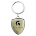 Porte-clés zamac forme blason - P.U.H.T neutre, porte-clés en métal sur-mesure Werbung
