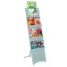 Display Black-Line 3700 Grau-Aluminium + Cadro-Clic A3 Geschäftsgeschenk