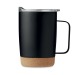 RUBY Doppelwandiger Becher 300ml, Isolierender Reisebecher Werbung