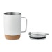 RUBY Doppelwandiger Becher 300ml, Isolierender Reisebecher Werbung