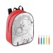 Färber-Rucksack aus 600D. Geschäftsgeschenk