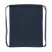 Rucksack mit Kordeln aus recycelter Baumwolle 145 gr AWARE Impact, umweltfreundlicher Rucksack Werbung