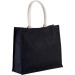 Strandtasche aus Jute Ki-Mood, Tasche aus Jutegewebe Werbung