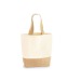 Sac shopper coton/toile de jute, Sac en toile de jute Werbung