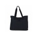 Sac shopping en toile recyclée 43x14x33, sac de plage Werbung