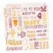 Beutel für Pommes frites 12x12cm (pro Meile), Cornet und Tüte mit Pommes frites Werbung