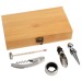 Service à vin bamboo pleasure, accessoire pour le vin, coffret sommelier et coffret vin Werbung