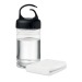 Sporthandtuch mit Flasche, Handtuch aus Mikrofaser Werbung