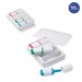 Textmarker-Set 4 Stück 75 mm Geschäftsgeschenk