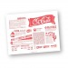 Set de table en papier blanc (le mille), Made In Europe (hors France) Werbung