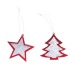 Set de noel (sapin et étoile), décoration de sapin de Noël Werbung