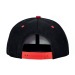 Snapback 6 pans basique bicolore, Casquette à visière plate Werbung