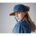 Snapback-Visier in Wildlederoptik Geschäftsgeschenk