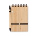 SONORABAM - Set de bloc-notes A6 en bambou, carnet avec stylo Werbung