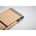 SONORABAM - Set de bloc-notes A6 en bambou, carnet avec stylo Werbung