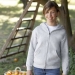 Sweat capuche grand zip enfant Geschäftsgeschenk