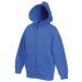 Sweat capuche grand zip enfant Geschäftsgeschenk