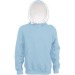 Kariban Kind Kontrast Kapuzen-Sweat-Shirt Geschäftsgeschenk