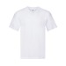 T-shirt Adulte Blanc - Iconic V-Neck, Textile Fruit of the Loom Werbung