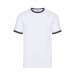 Ringer-Kontrast-T-Shirt, Klassisches T-Shirt Werbung