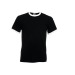 Ringer-Kontrast-T-Shirt Geschäftsgeschenk