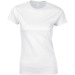 T-Shirt, Damen, weiß, Gildan Geschäftsgeschenk