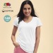 T-Shirt Frau Weiß - Iconic V-Neck Geschäftsgeschenk