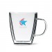 Tasse 25cl en verre double paroi Geschäftsgeschenk
