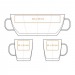 Tasse 25cl en verre double paroi Geschäftsgeschenk
