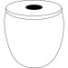 Tasse en verre double paroi 25cl, Mug en verre Werbung
