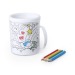 Tasse FESIENT, Crayon de couleur Werbung