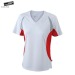 Atmungsaktives T-Shirt für Frauen mit V-Ausschnitt, running Werbung