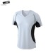 Atmungsaktives T-Shirt für Frauen mit V-Ausschnitt, running Werbung