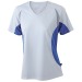 Atmungsaktives T-Shirt für Frauen mit V-Ausschnitt, running Werbung
