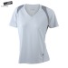 Atmungsaktives T-Shirt, Damen, Kurzarm, Laufschuh Werbung