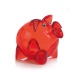 Großes glückliches Sparschwein Geschäftsgeschenk