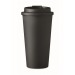 Doppelwandiger Becher 475 ml, Tasse und Becher mit Deckel Werbung