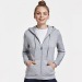 VELETA - Damen-Sweatshirt mit gefütterter Kapuze Ton in Ton Geschäftsgeschenk