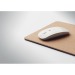 WIRELESS MATTY Lade-Mauspad Kork, Mauspad Werbung