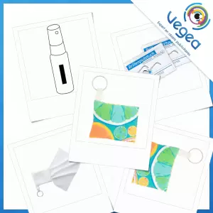 Übersicht über Produkte vom Typ personalisierte Brillenreinigungsset