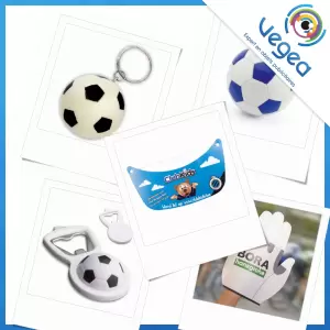 Übersicht über Produkte vom Typ personalisierte Werbeartikel Fußball