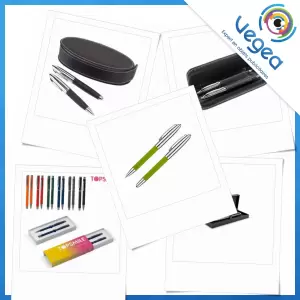 Übersicht über Produkte vom Typ personalisierte Set mit Rollerball-Kugelschreiber