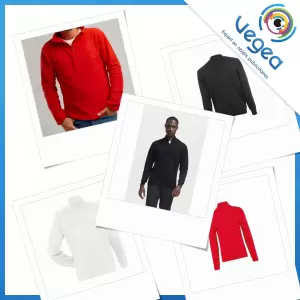Übersicht über Produkte vom Typ personalisierte Pullover oder Weste mit Reißverschluss