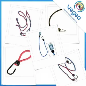 Übersicht über Produkte vom Typ personalisierte Gummiseil und Spanner