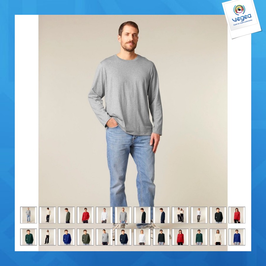 Creator 2.0 long sleeve - le t-shirt personnalisable unisexe iconic manches longues