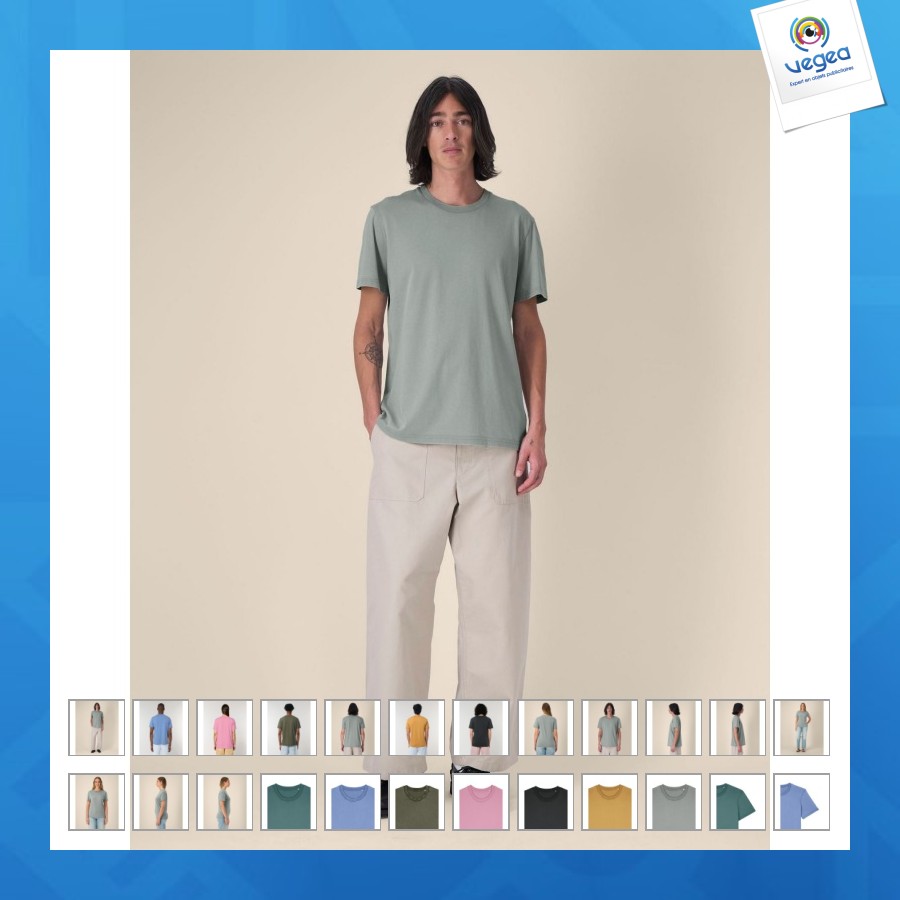 Crafter vintage - le t-shirt personnalisé unisexe garment-dyed
