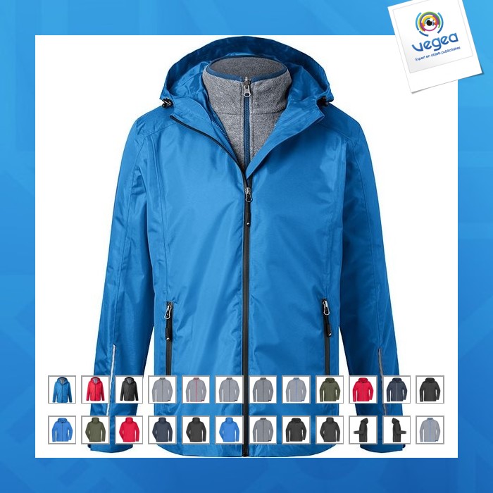 3 in 1 wasserdichte technische jacke