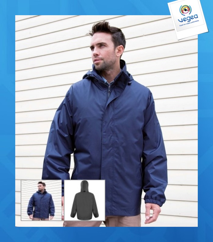 3 in 1 windjacke mit bodywarmer