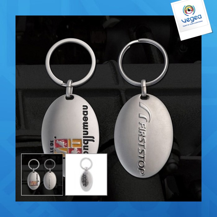 3d kieselstein schlüsselanhänger